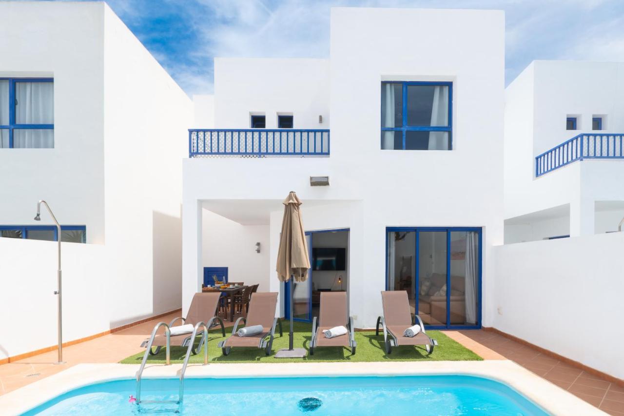 别墅 Luxury 3-bedroom With Heated Private Pool - In Marina Rubicon, Playa Blanca, Lanzarote 普拉亚布兰卡